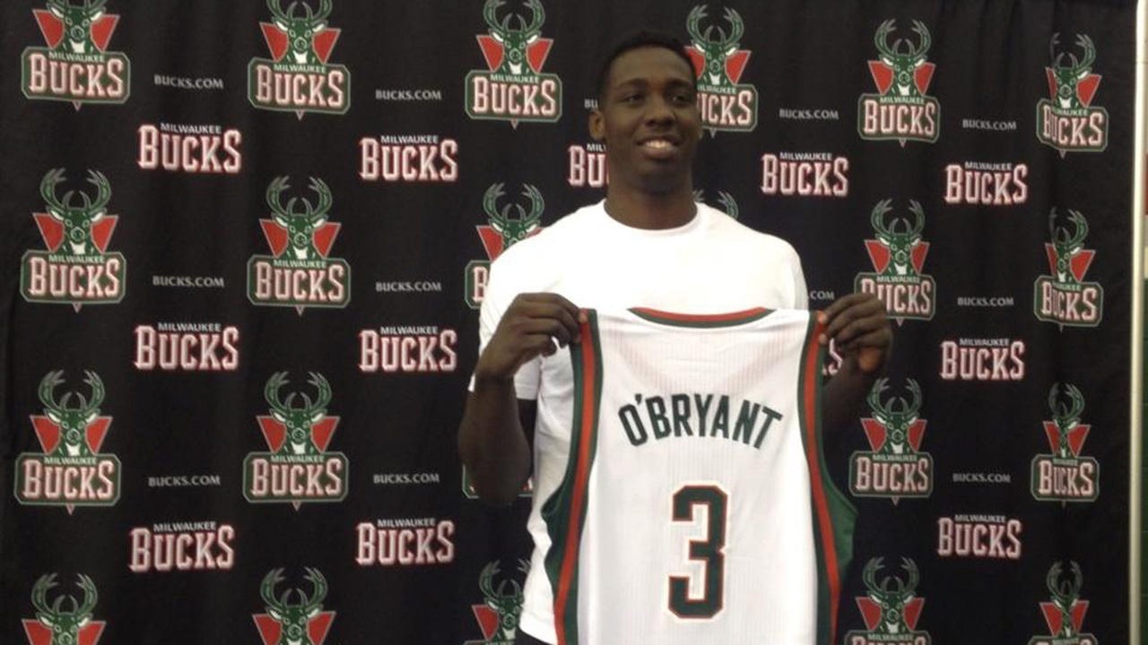 Broad-shouldered rookie O'Bryant gives Bucks low-post bulk